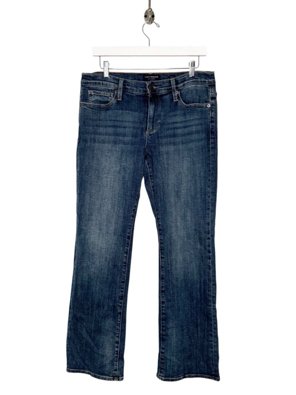Lucky Brand Easy Rider Straight Leg Medium Wash Jeans Size 10/30